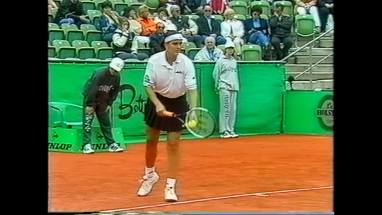 Conchita Martinez vs Ruxandra Dragomir Hamburg 1996 (1.Set partly + 2.Set)