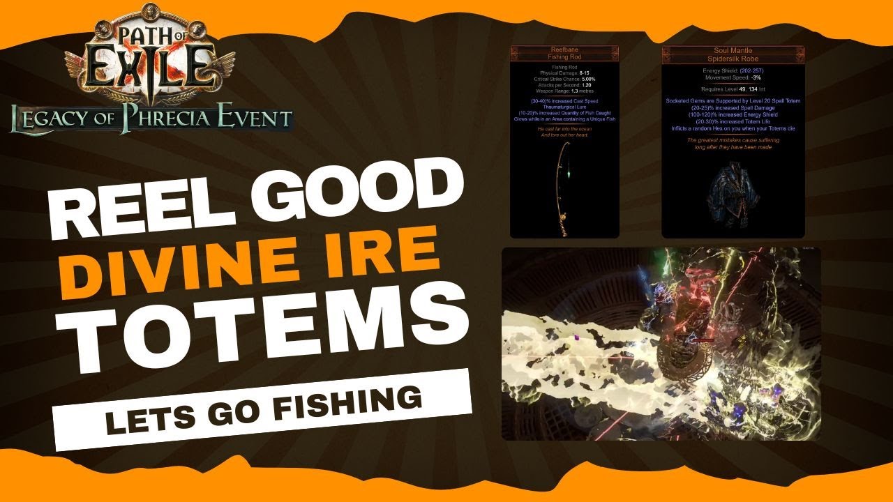 [PoE Phrecia] Divine Ire Totems Surfcaster in T17 - Its Fintastic and Phrecia Discussion