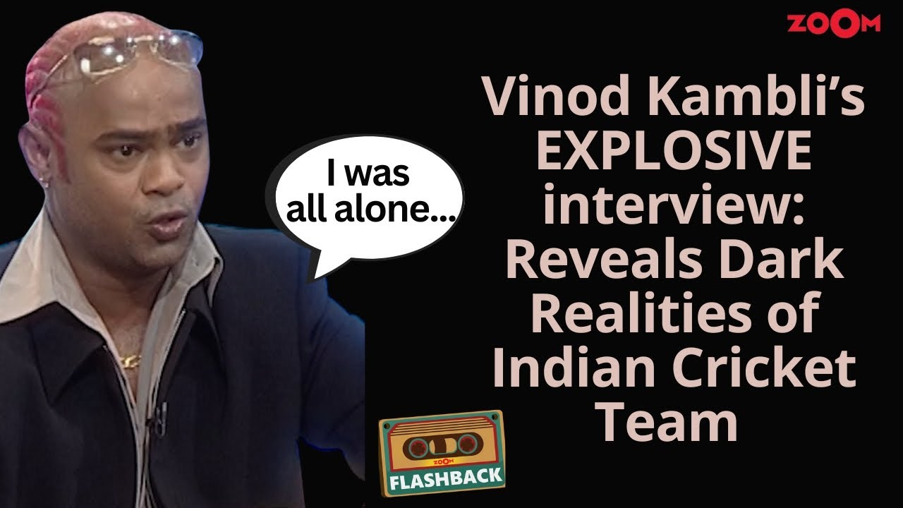 Vinod Kambli’s CONTROVERSIAL interview on Sachin Tendulkar, Match Fixing Claims, Indian Cricket Team