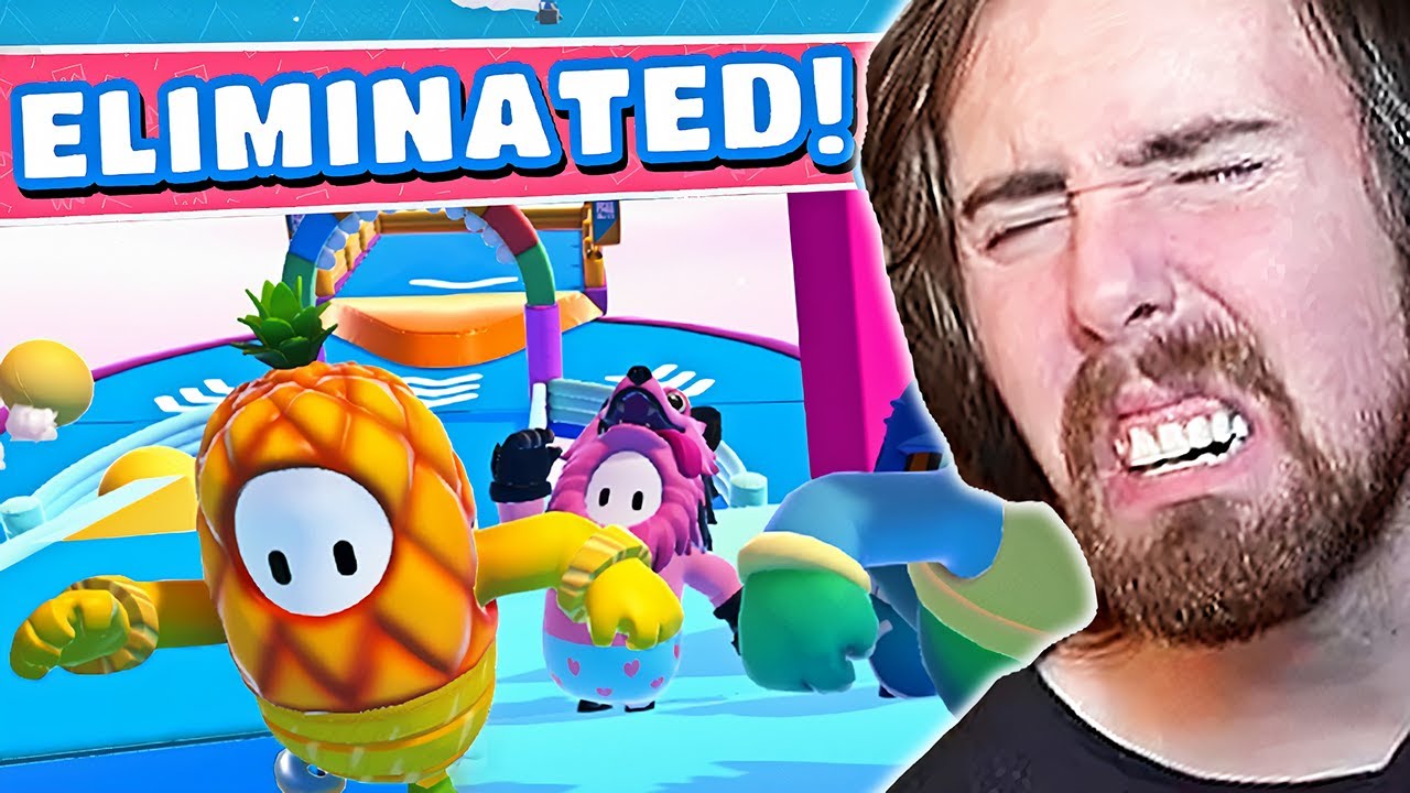 A͏s͏mongold Plays FALL GUYS For The FIRST TIME: Trying To Get A Win Before TimTheTatMan