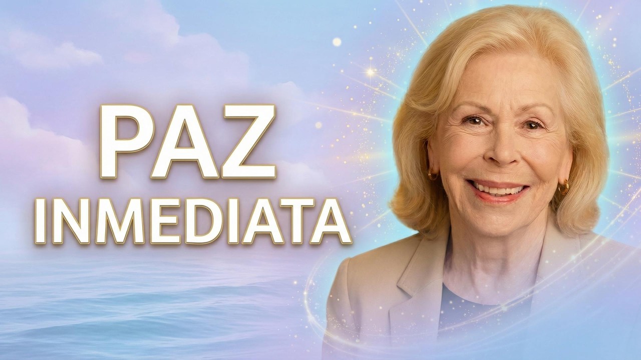 Louise Hay: Todo está bien y estoy a salvo en el universo | Confío en la vida y tengo paz.