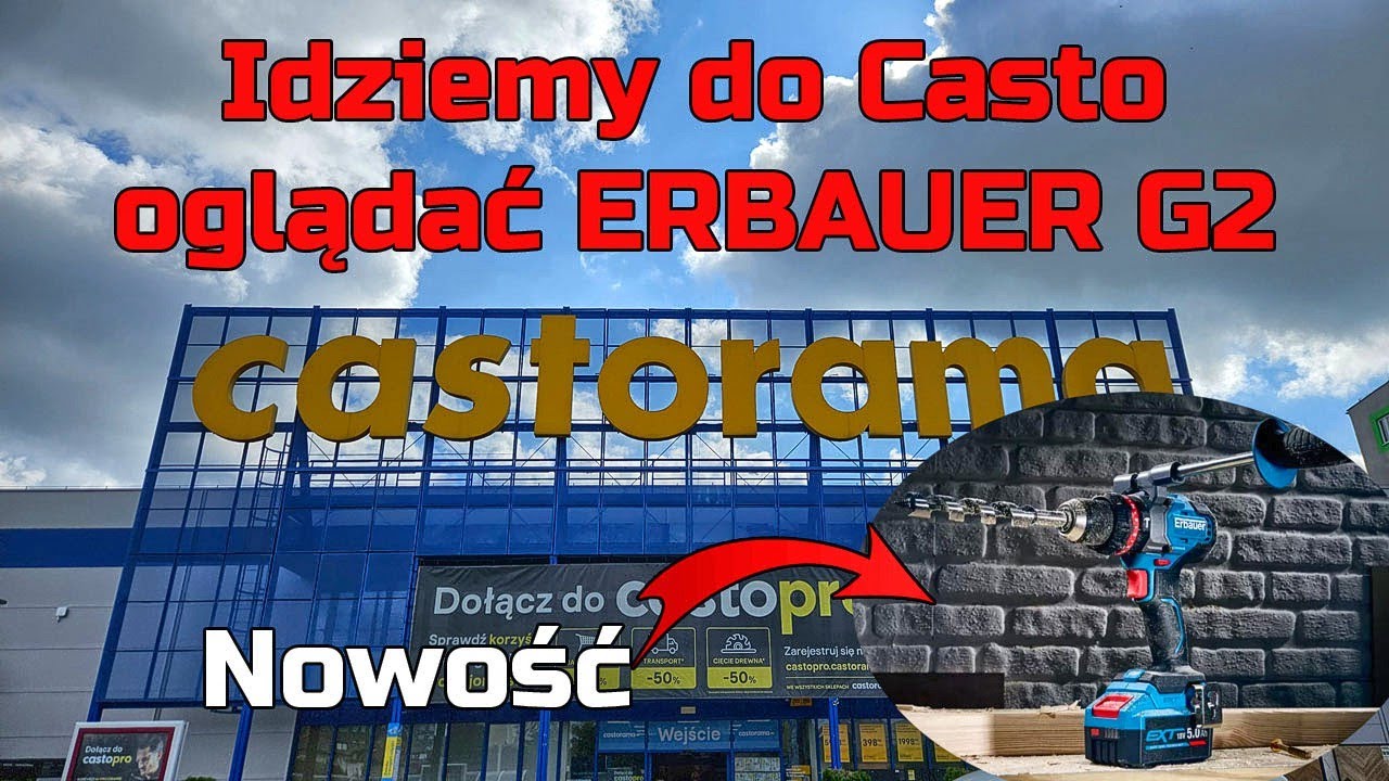 Nowa Seria Erbauer G2 - Sprawdzamy w Castoramie jak to wygląda