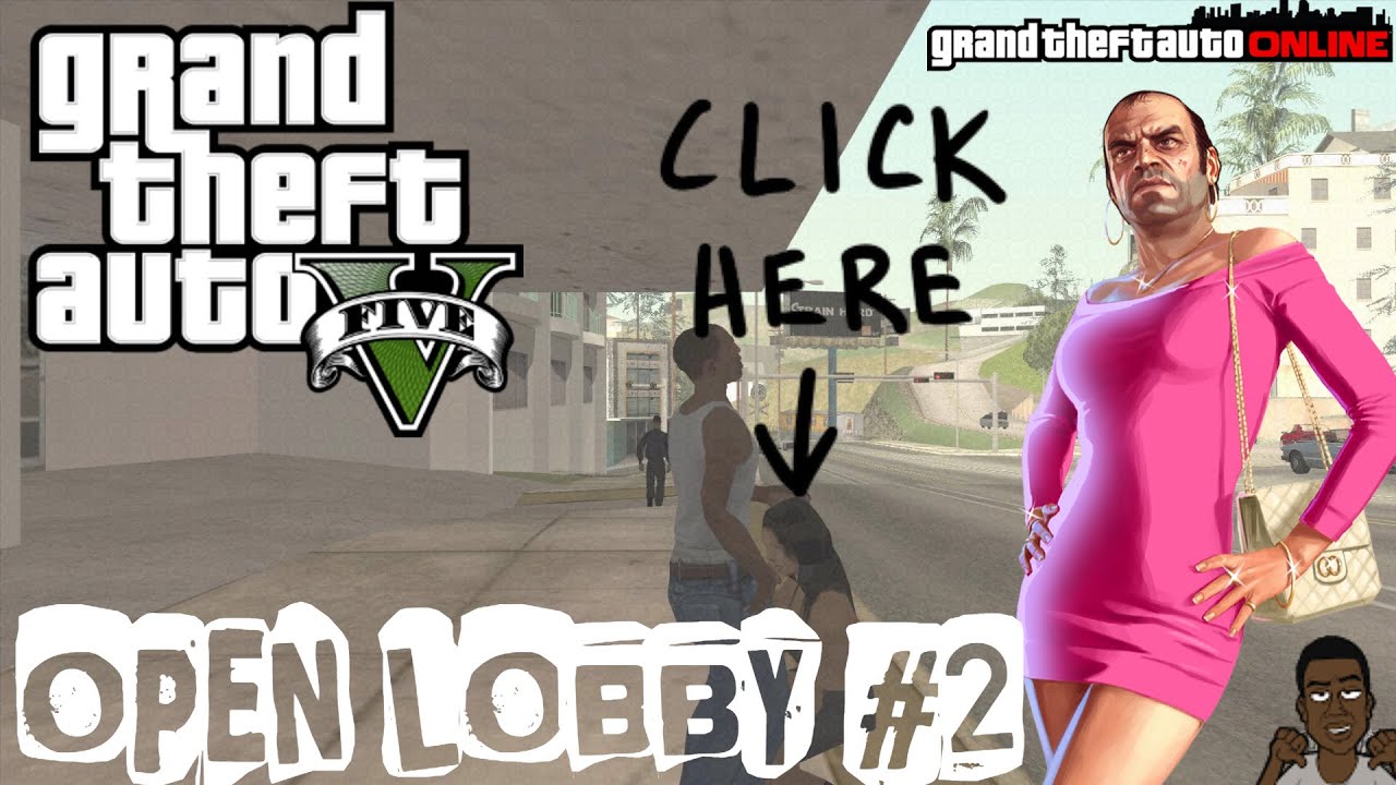 OPEN LOBBY NEGRO TROLLIN #2 | GTA 5 [HD]