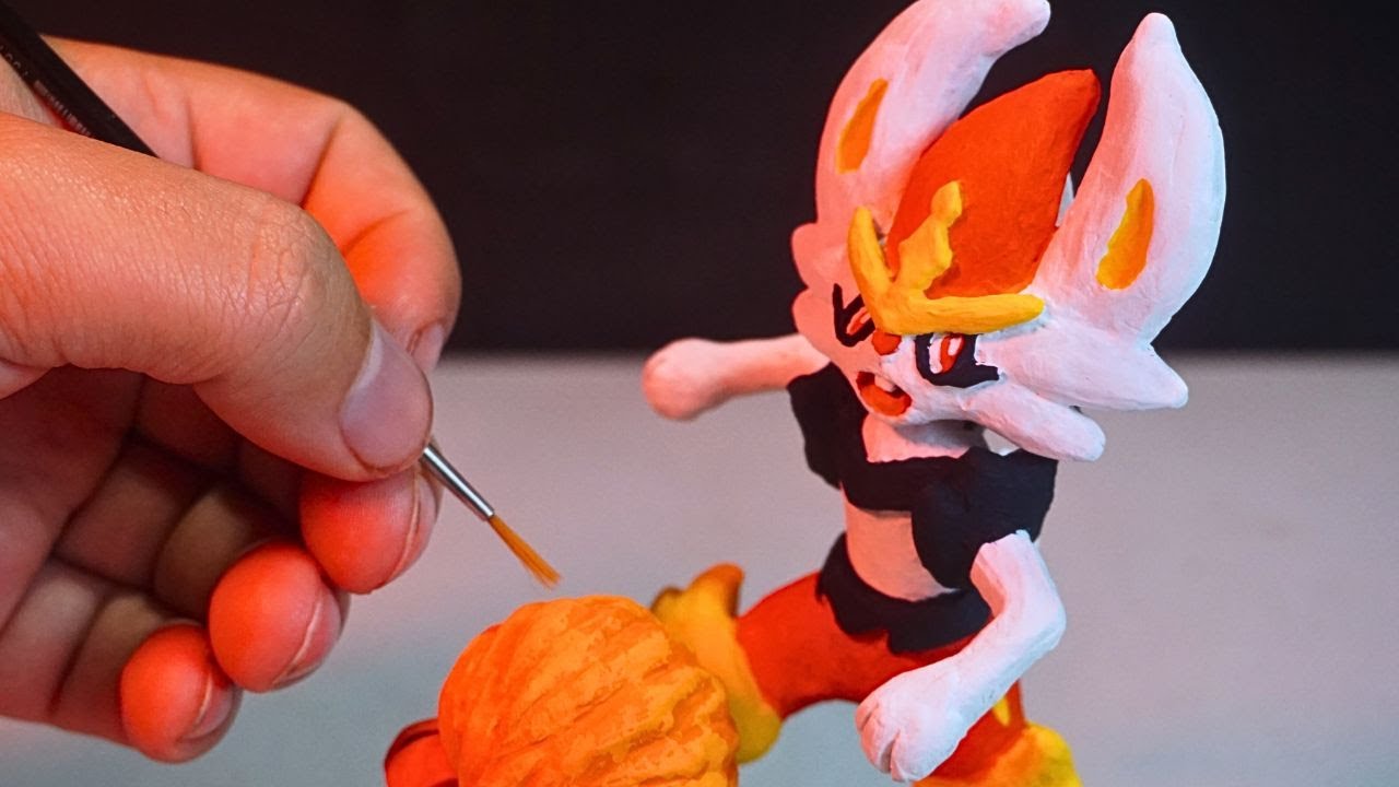 Cinderance Sculpture | Pokémon Gen 8 – 30th Anniversary Project (Part 2)