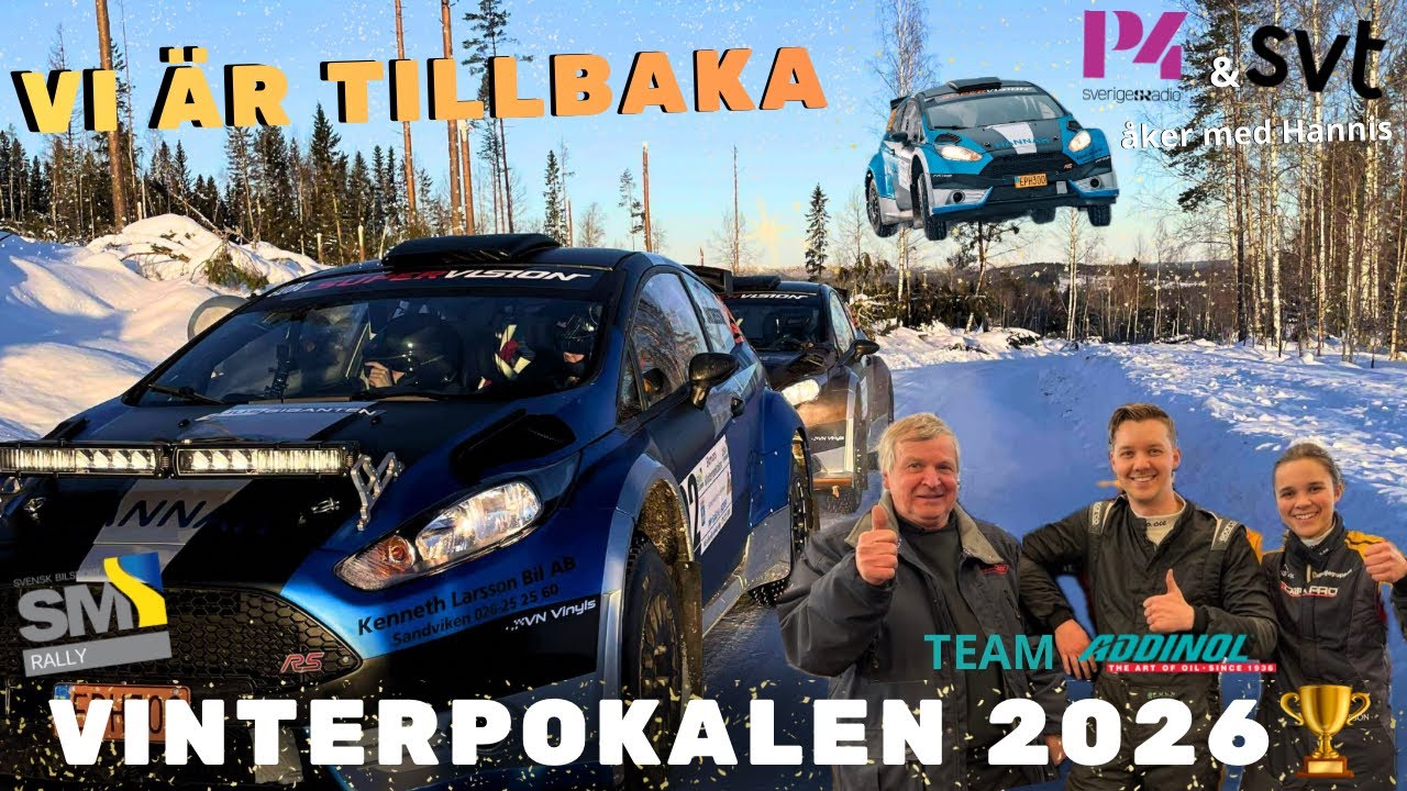 VI ÄR TILLBAKA I SM🤠 Vinterpokalen 2026🏆
