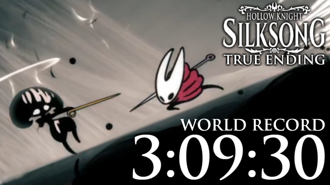 Hollow Knight: Silksong True Ending Speedrun in 3:09:30! (WORLD RECORD (former))