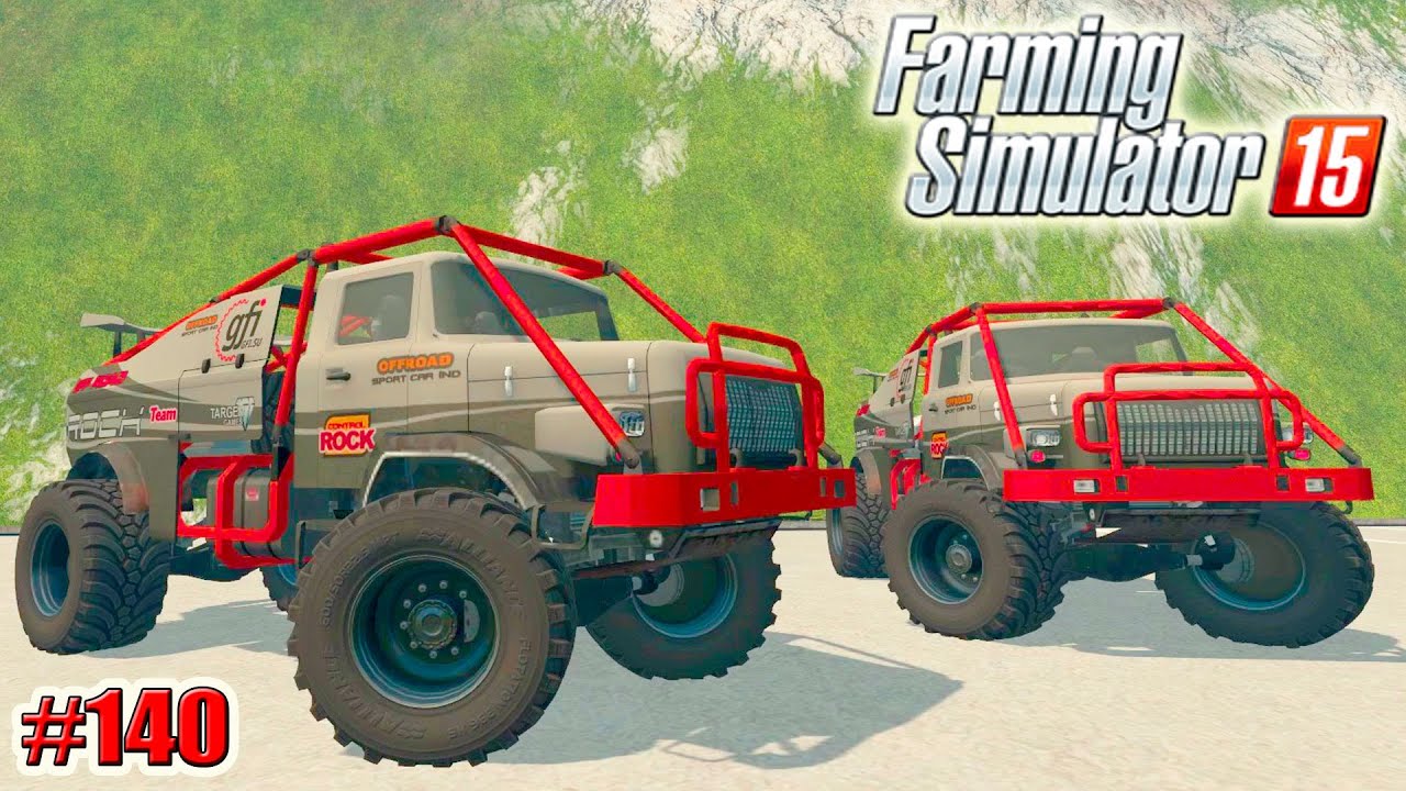 Farming Simulator 15 моды: БРУТАЛЬНЫЙ ВНЕДОРОЖНИК (140 серия)