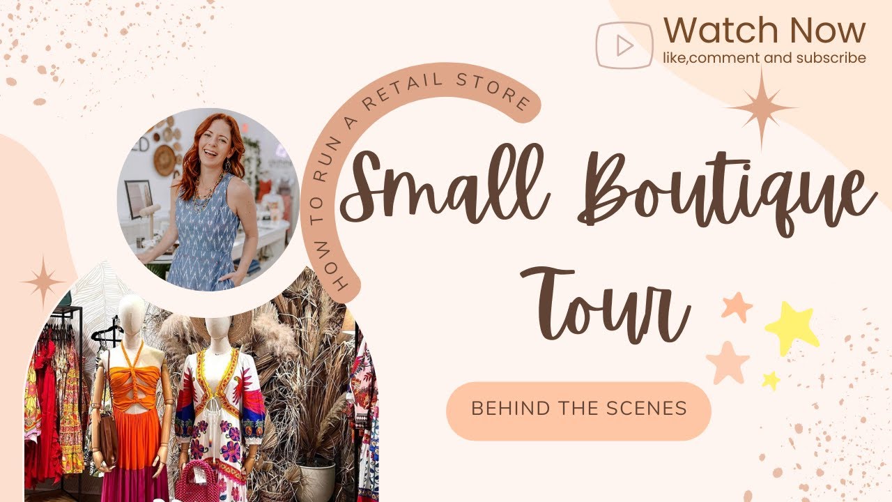 (BEHIND THE SCENES 😳) My Small Boutique FULL Tour: Design Ideas, Business Plans, Daily Organization