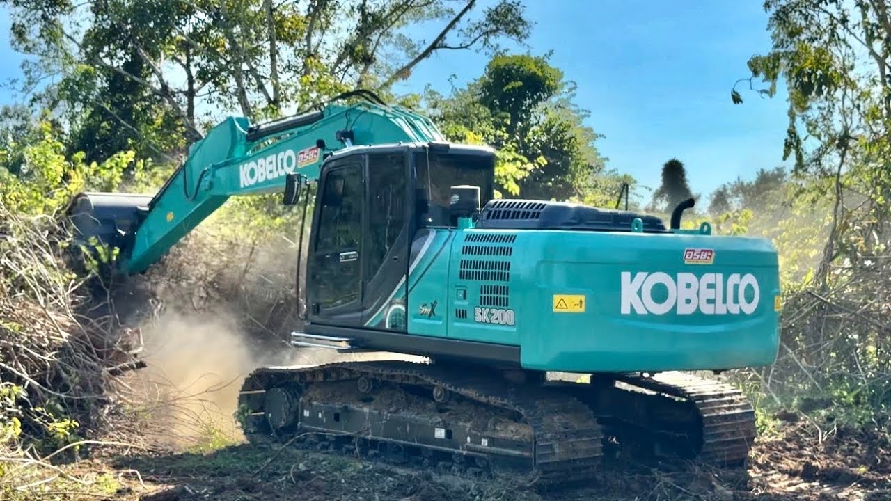 โกเบลโก้ กระบอกดำ บุ้งกี๋1คิว KOBELCO SK200-10SM X-EDITION