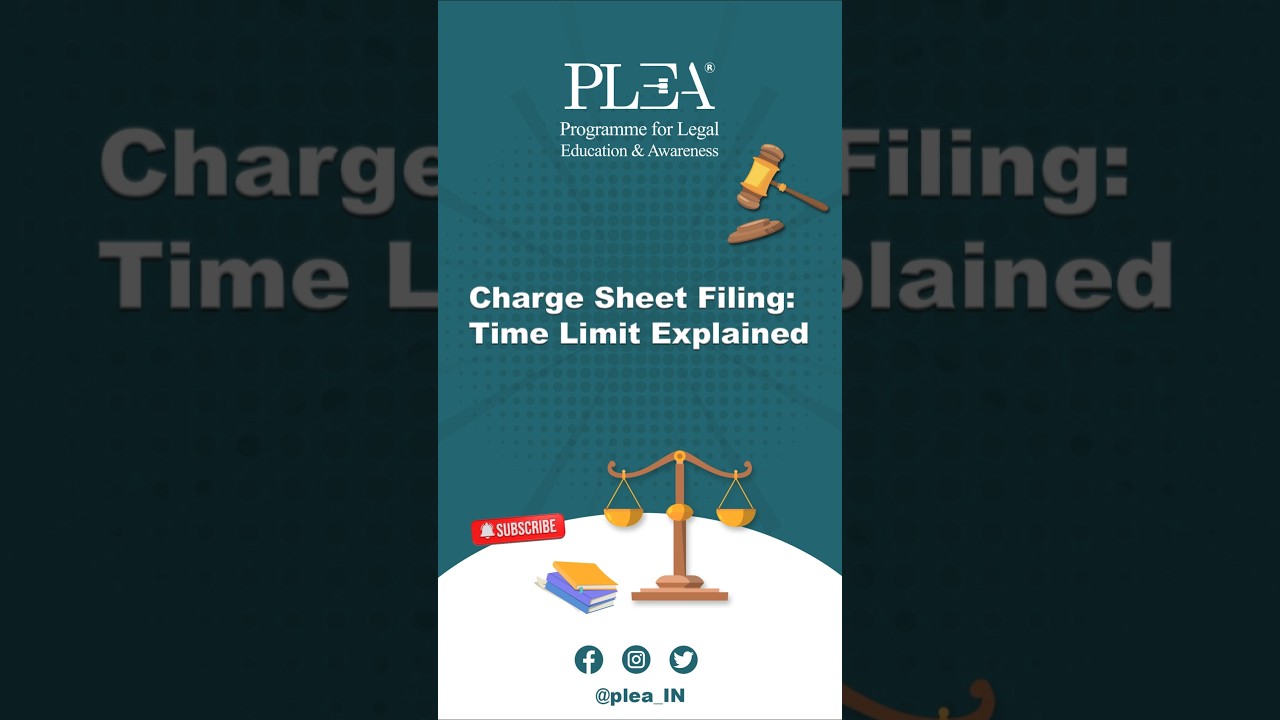 Charge Sheet Filing: Time Limit Explained