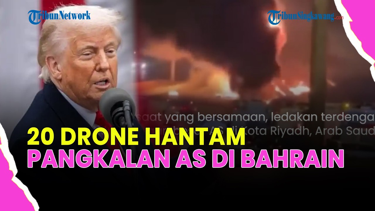🔴IRAN LANCARKAN SERANGAN BALASAN, GEMPUR PANGKALAN AS DI BAHRAIN