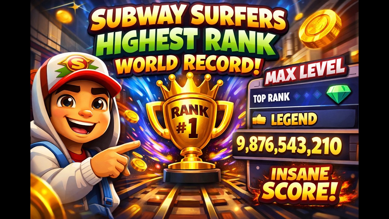 🔴Subway Surfer #2 World Record Highest Rank☠️ | Krishu Playz | #subwaysurfers #livestream #shorts