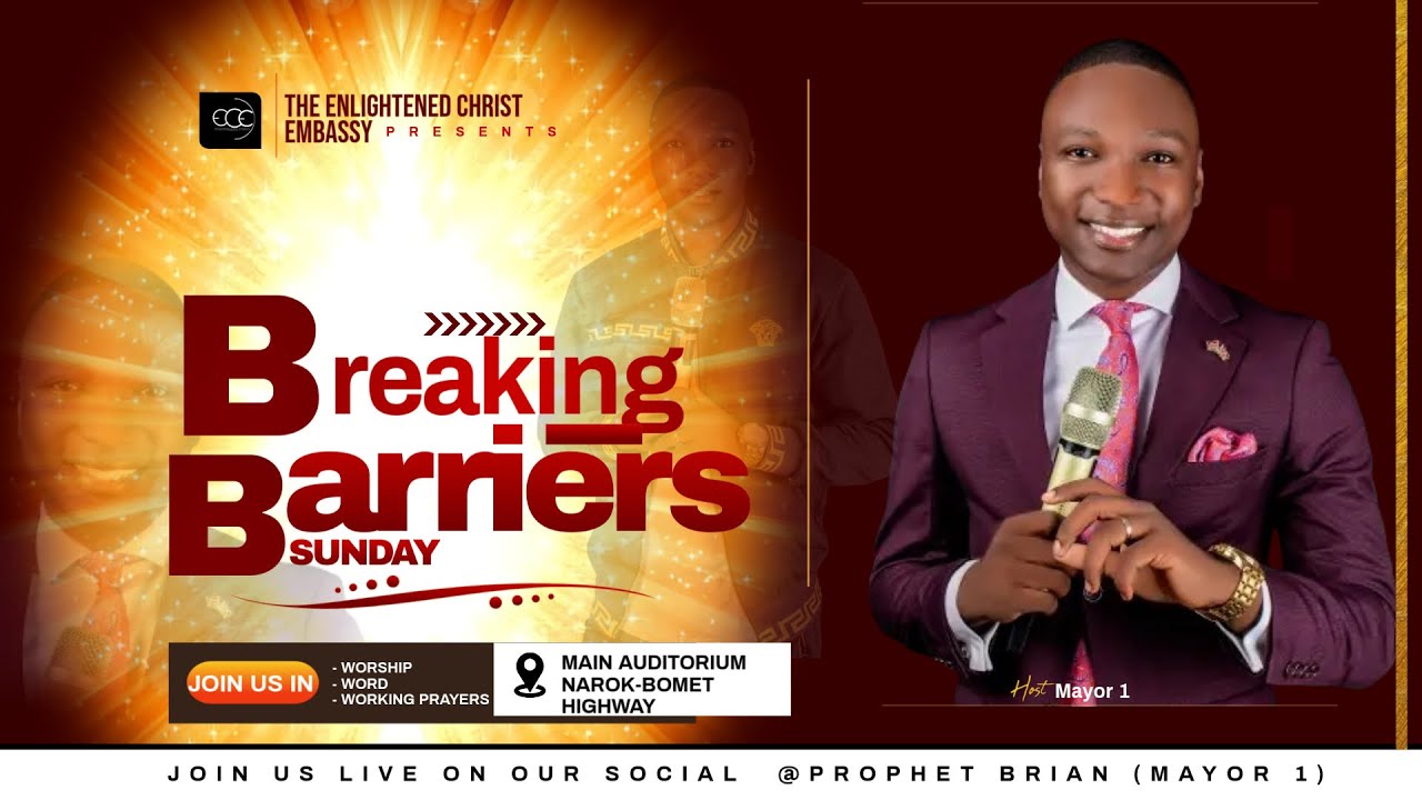 BREAKING BARRIERS {SERMON}