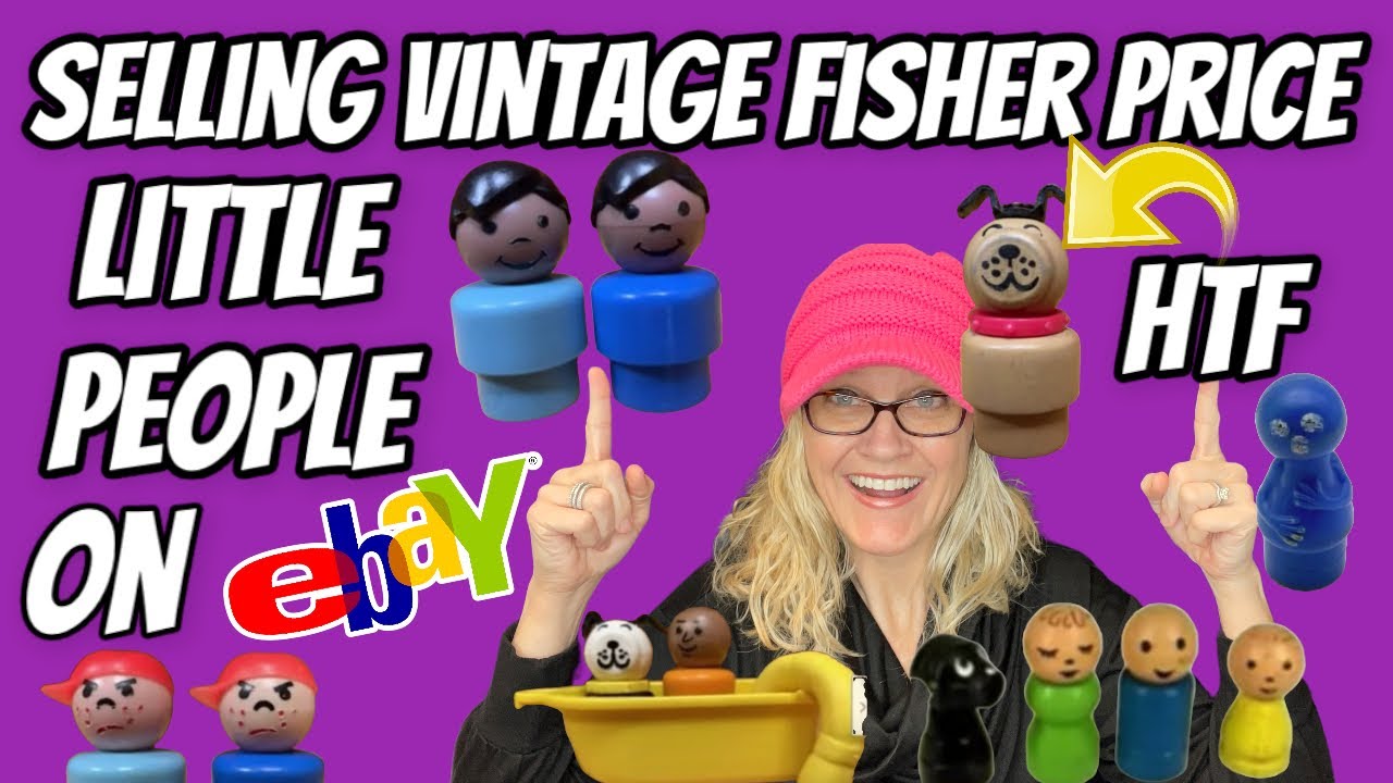 Продажа винтажных фигурок Fisher Price Little People на eBay (видео в категории BOLO)