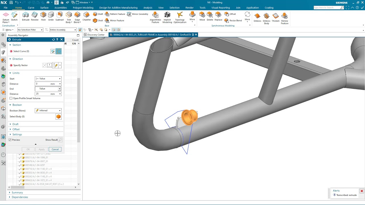 NX Voice Command Assistant