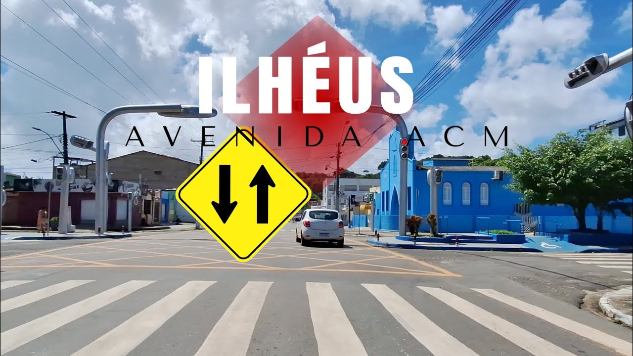 Mudan&ccedil;as no tr&acirc;nsito da Avenida ACM ILH&Eacute;US BAHIA.