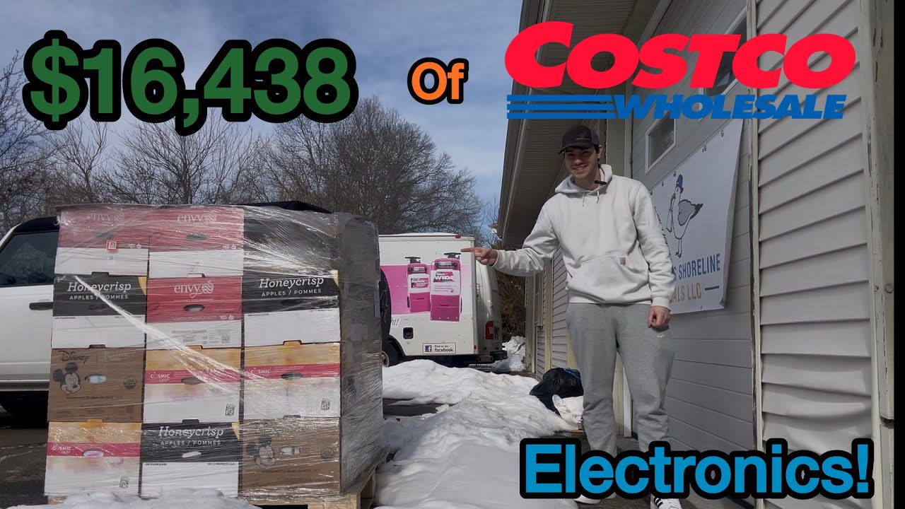 I bought $16,438 of Costco Electronics RETURNS! Liquidation Pallet Unboxing