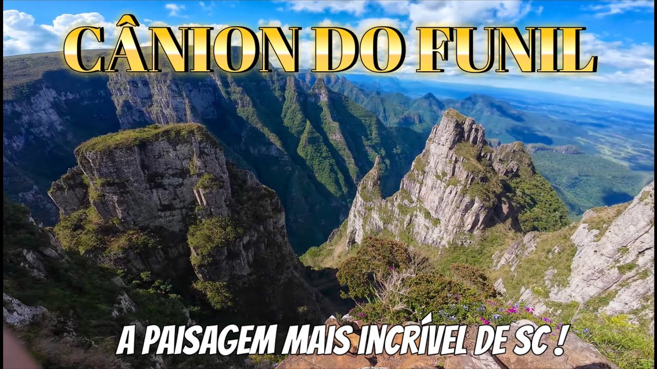 O FANTÁSTICO Cânion do Funil em SC | V-Strom 650 XT | EP. 6