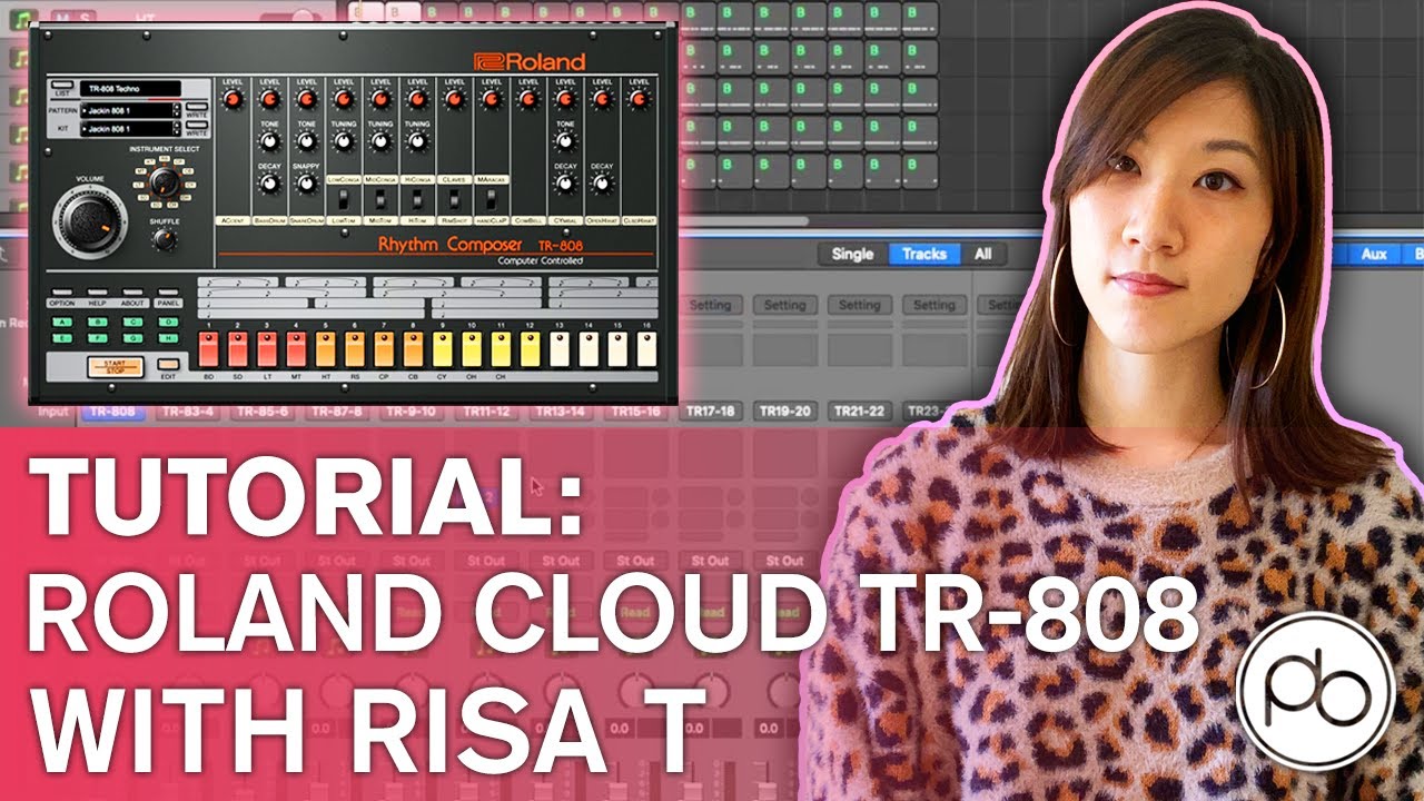 Учебное пособие Roland Cloud TR-808 с Risa T