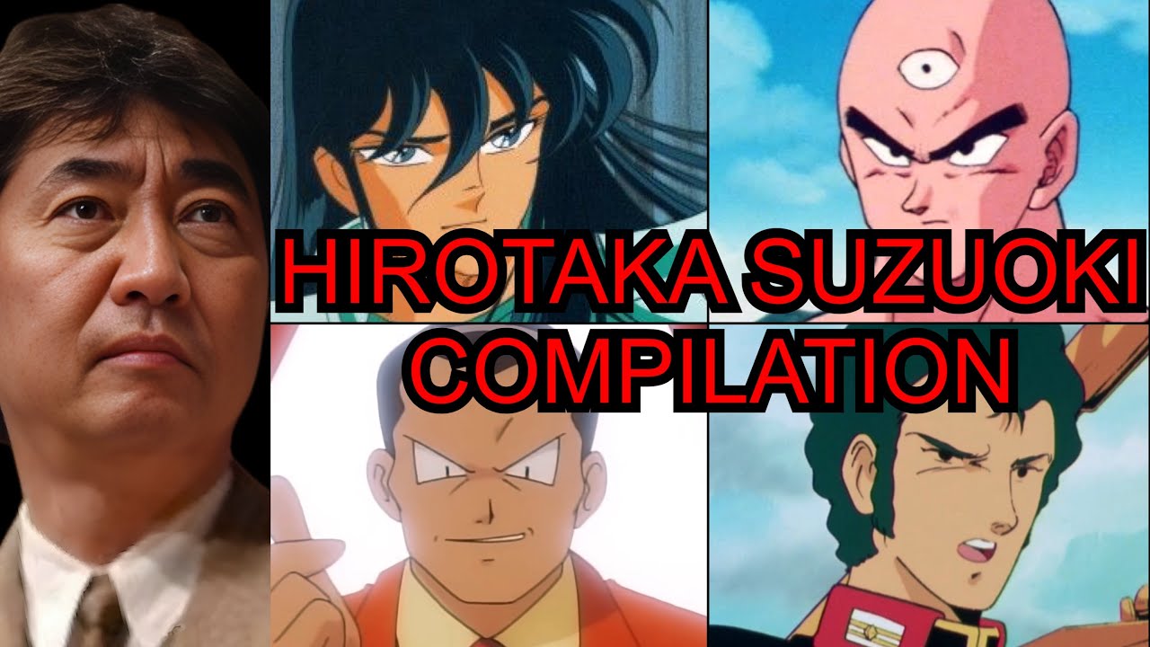 Hirotaka Suzuoki - Roles Compilation / 鈴置 洋孝 - コンピレーション