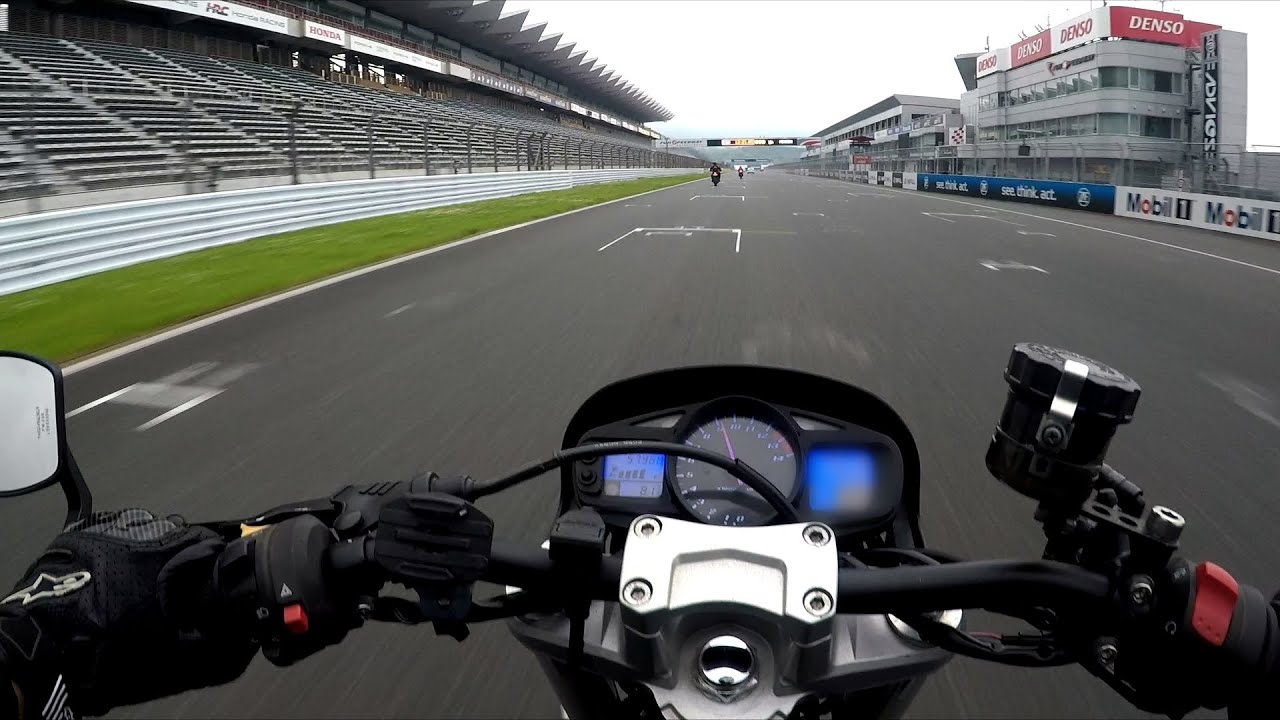 SUZUKI GSR400 | WR'S SLIP-ON | 富士スピードウェイ 体験走行会
