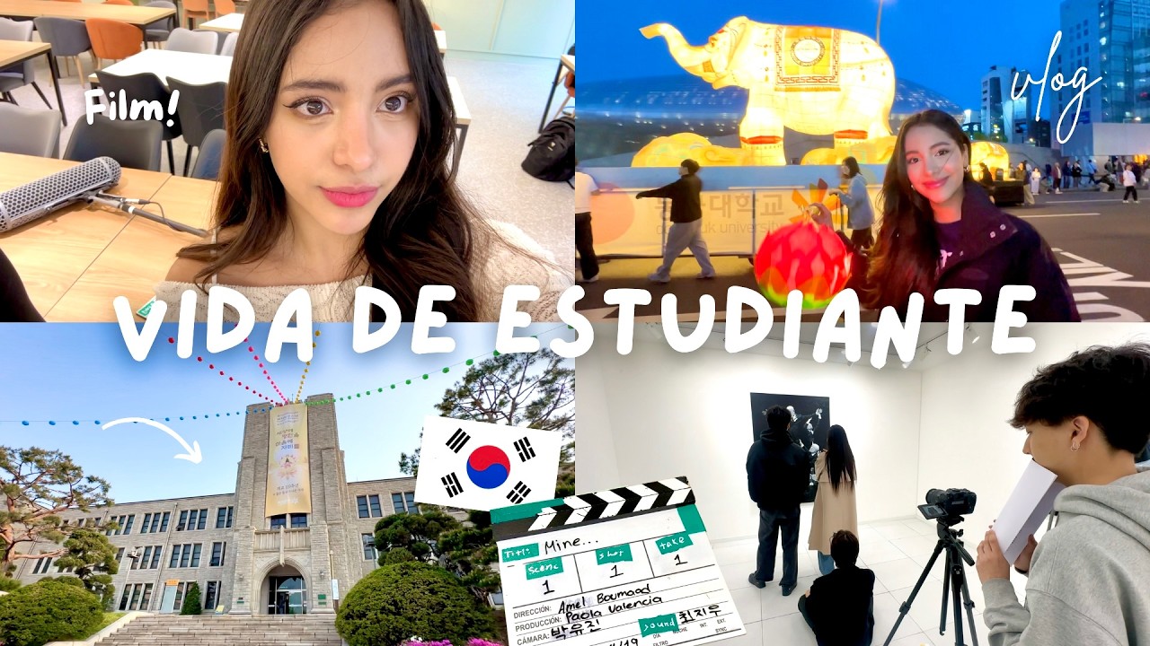 [VLOG] COMO ES SER ESTUDIANTE DE CINE EN COREA I Proyectos y festival I Dongguk Uni (ENG/KOR SUB)