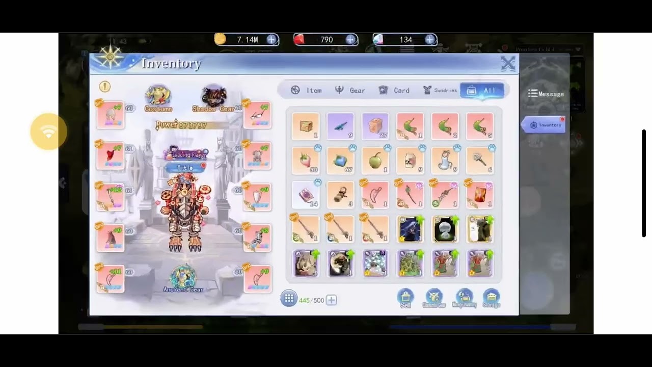 The Ragnarok Lord knight AA using Senia’s Regret one hand sword w/o skill just Buffs