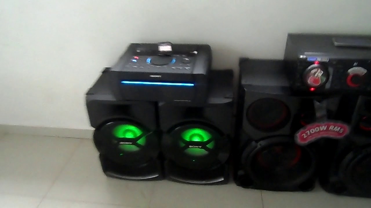 Sony X3D vs LG 9760 Eletronica
