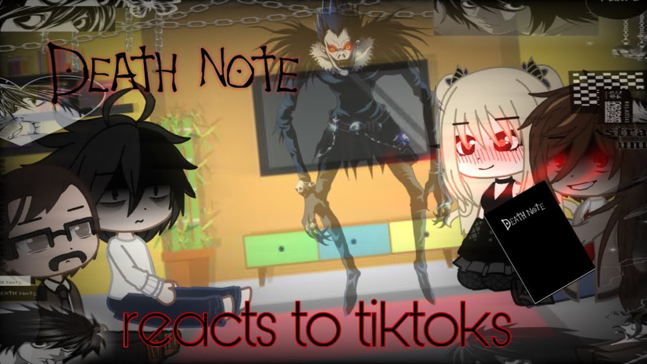 Death note reacts to Tiktoks || part 1 ?? ||Gacha club
