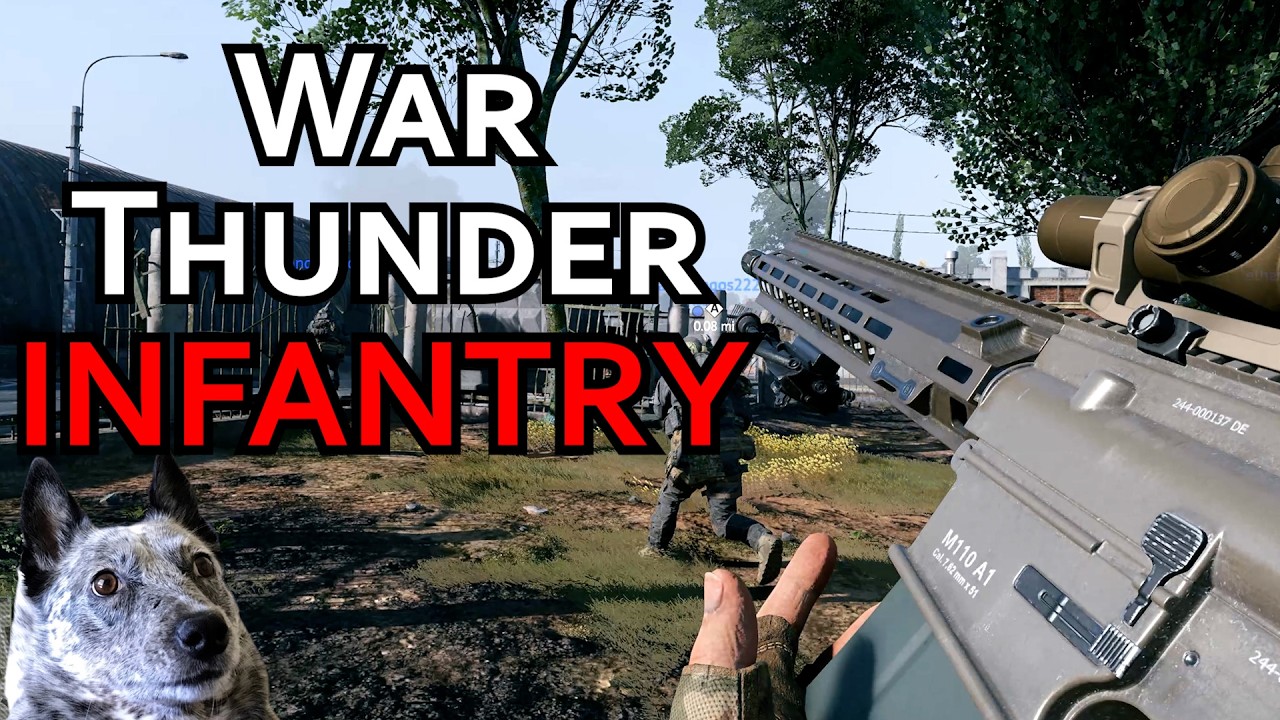 I played the War Thunder INFANTRY Closed Beta! 4K Ultra