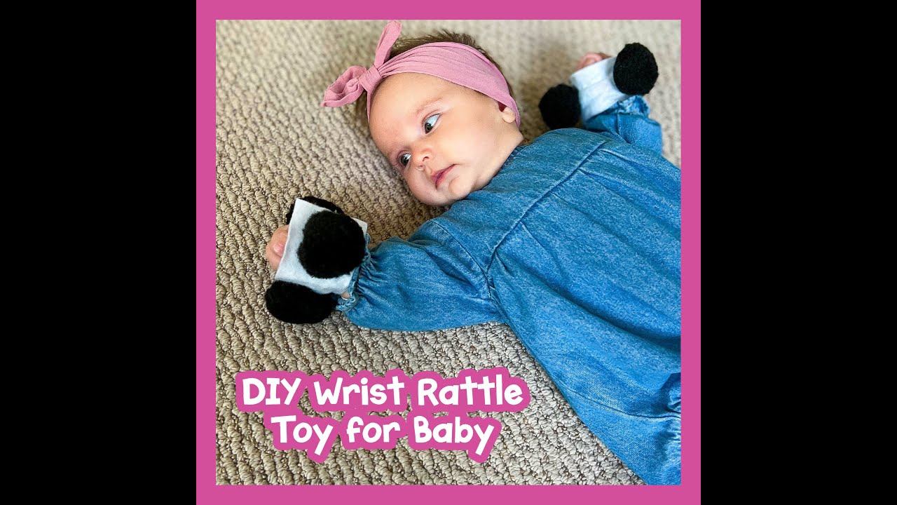 DIY Baby Wrist Rattle Toy