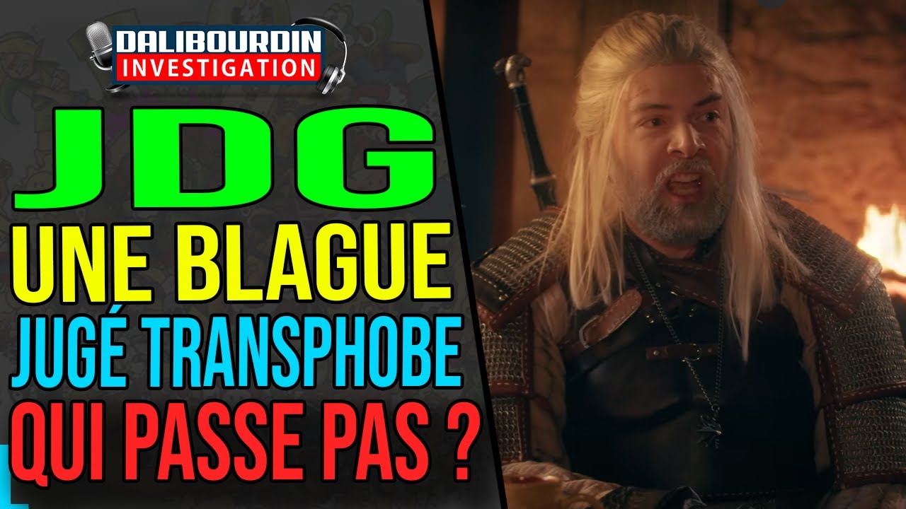 JDG AKHUZÉ DE TRANSFOUBY A CAUSE D'UNE BLAGUE SUR SA VIDÉO DE THE WITCHER