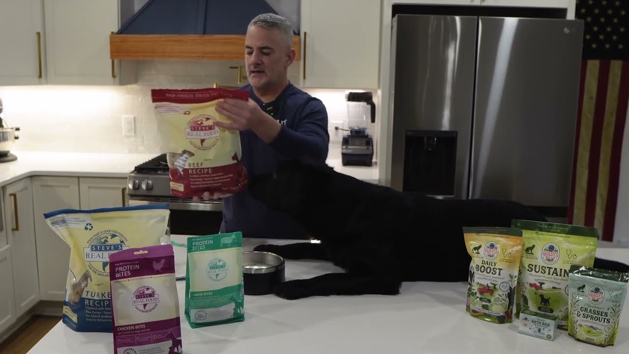 Steve's Real Food Unboxing: Premium Freeze-Dried Raw Protein Bites (Gus-Approved!)