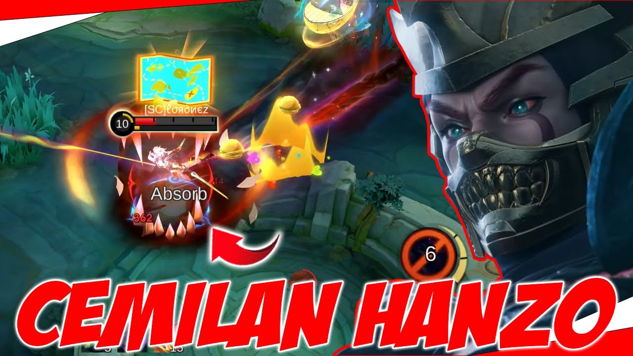 FANNY TIDAK BISA LARI DARI KEJARAN HANZO - MOBILE LEGENDS BANG BANG