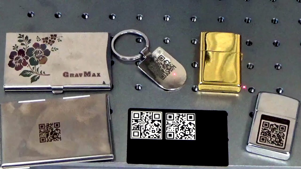 QR-code лазерная гравировка, как генерировать QR-код в EzCad два способа