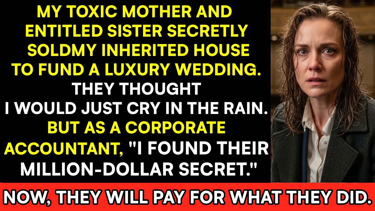 They Evicted Me To Fund A Luxury Wedding - They Forgot I Audit Corporate Fraud...