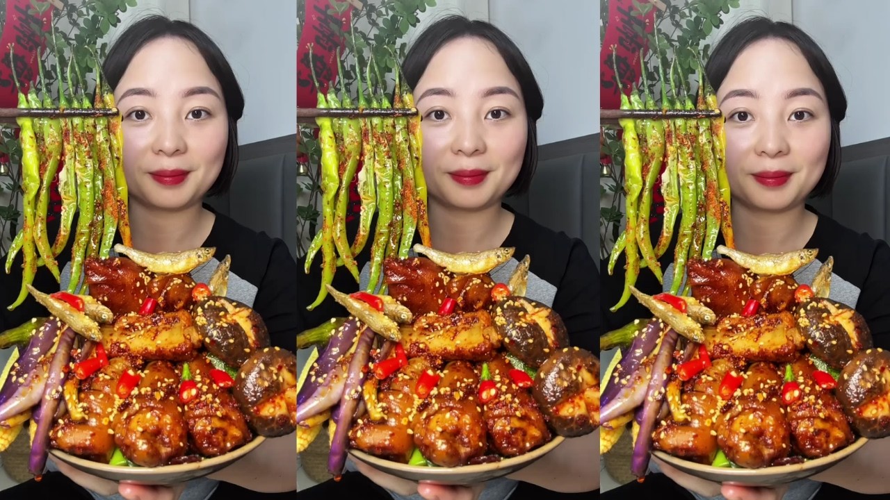 Satisfying Fried Chicken Mukbang With Jin Sister 😋🌶️ – Crunchy & Spicy!
