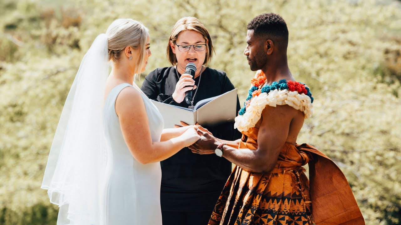 Любовь между культурами 🇳🇿🤝🇫🇯 | Трогательная свадьба в стиле новозеландцев и фиджийцев | Истинный...