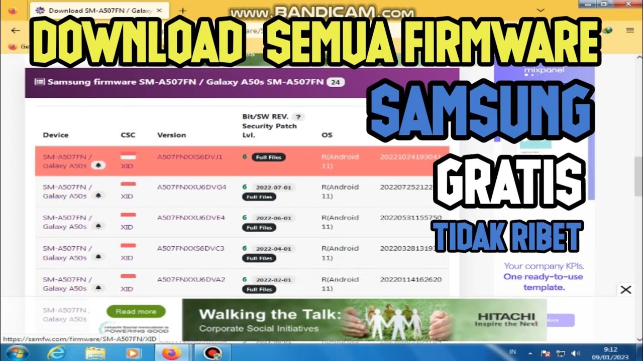 Cara Download Firmware Samsung Semua Tipe//Firmware Samsung ALL Tipe