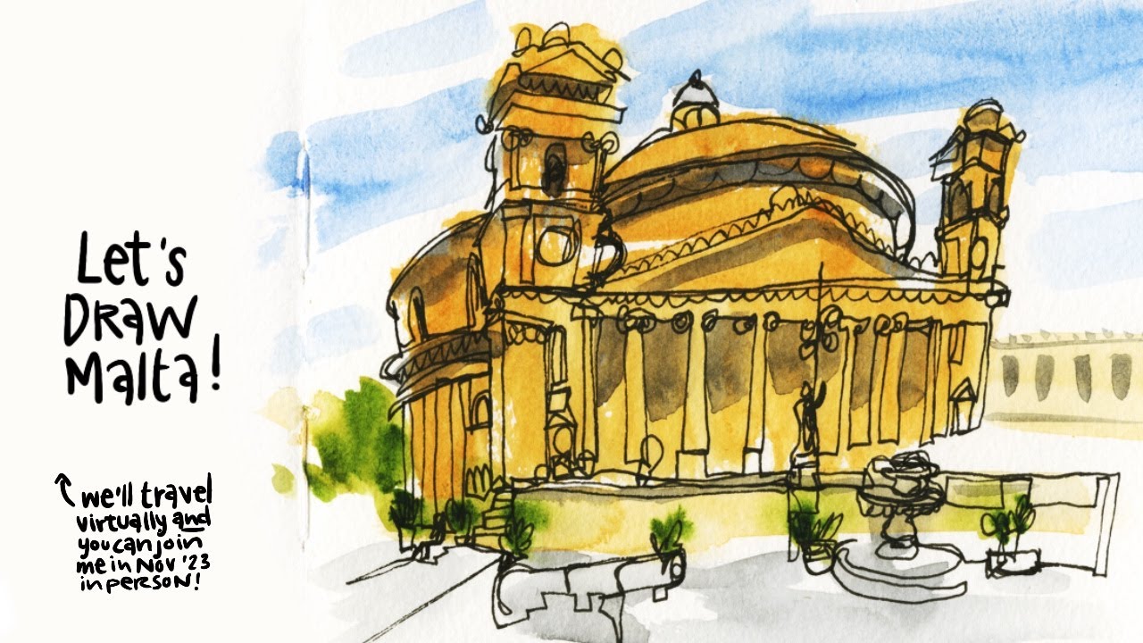 Let's Draw Malta!