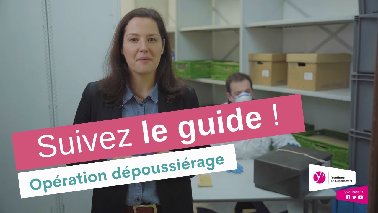 Suivez le guide ! Opération dépoussiérage