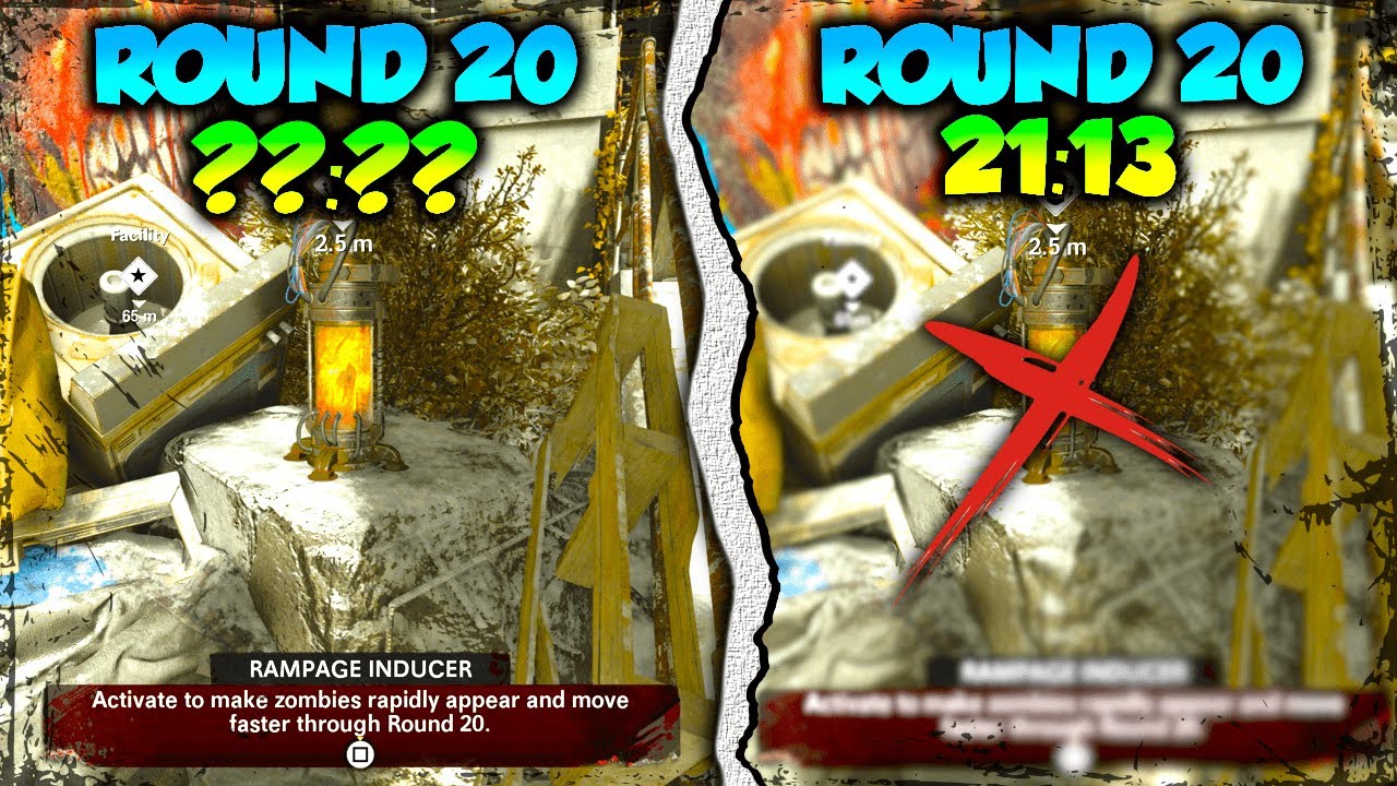 Zombies Rampage Inducer Showcase/Comparison - How Much Faster Is It? (All Locations)