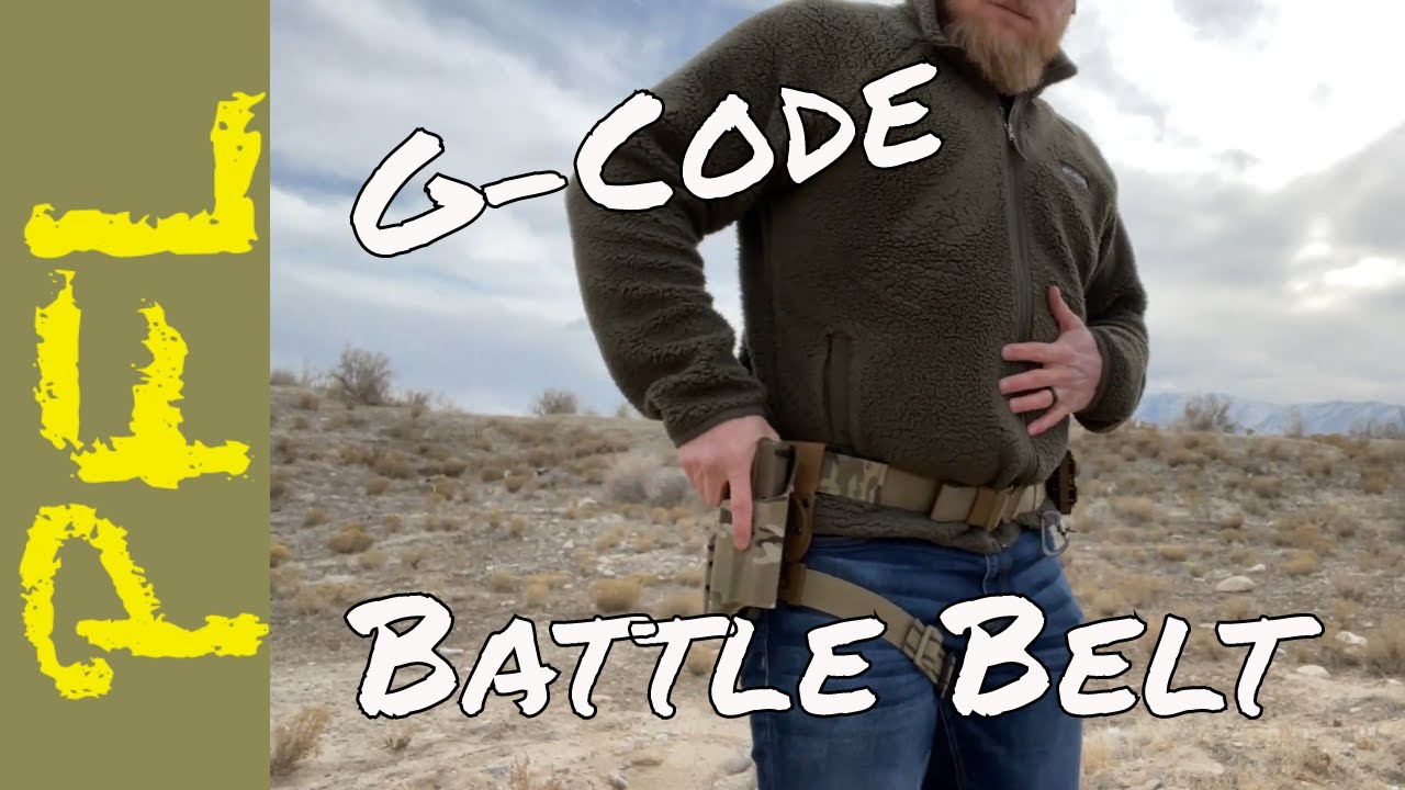 G-Code Operator's Belt | Scorpion Low Viz Option