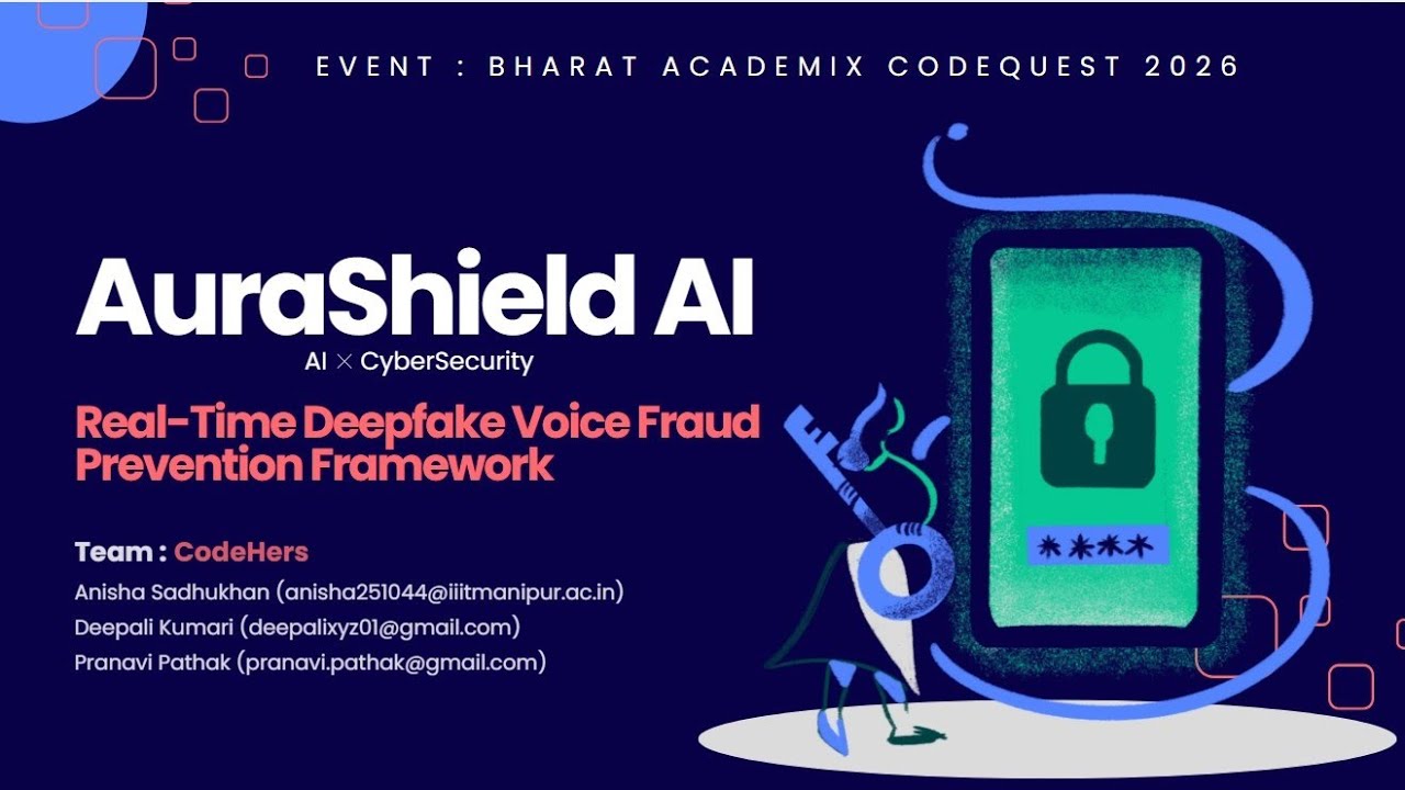 AuraShield AI | Real-Time Deepfake Voice Fraud Prevention Framework