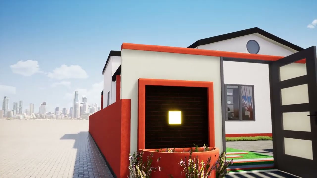 Conception Villa F4 Eco-Luxe  SOSACOF sur un #terrain  de 300 m2 #ouagadougou  #burkinafaso