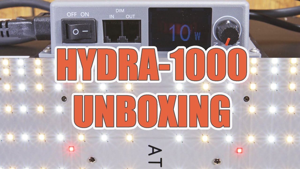 Atreum Lighting - Распаковка Hydra-1000