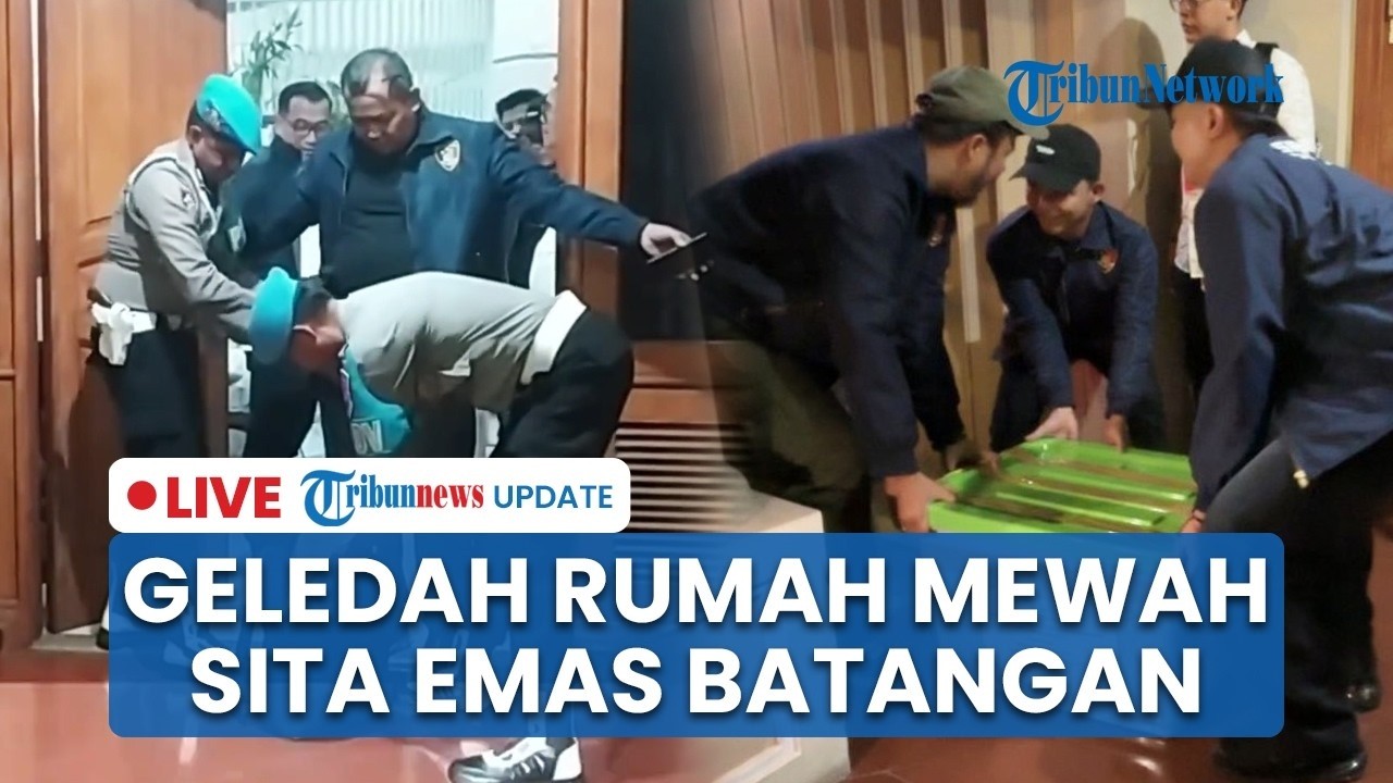 🔴 LIVE: Bareskrim Geledah Rumah Mewah di Surabaya, Sita Emas Batangan Terkait Kasus TPPU