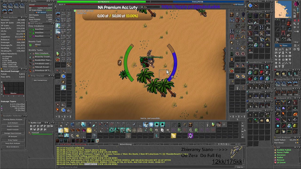 Powrót Do Starej Giereczki :D !! #Tibia