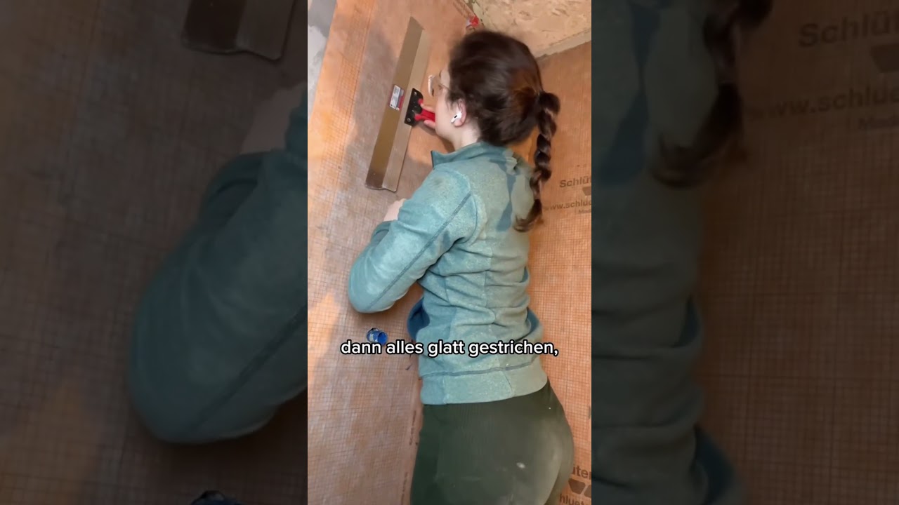 Episode 13 - Abdichtung Dusche 🚿 #sanierung #handwerk #diy