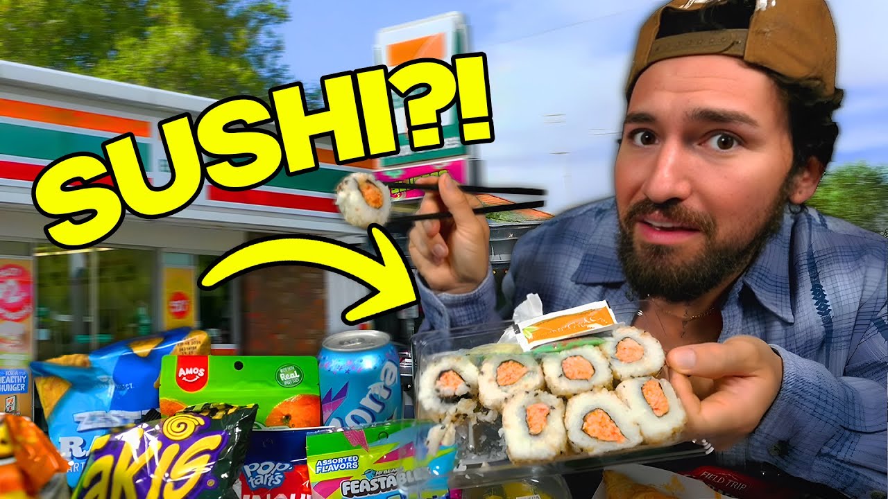 I Tried The Weirdest 7-Eleven Foods (& Ranked Them)